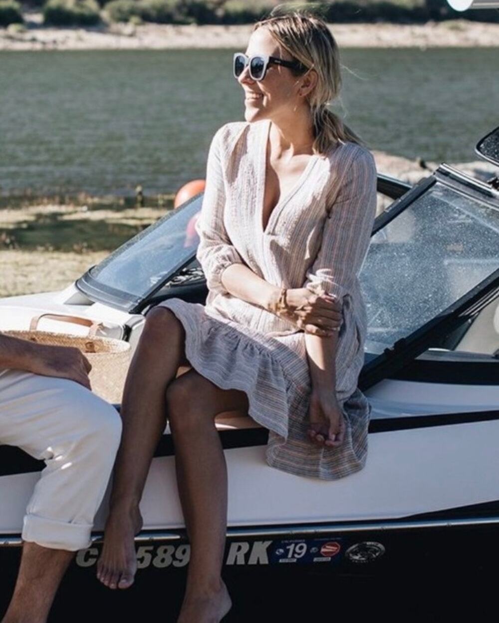 Damsel + THE ODELLS Trapeze Flounce Dress